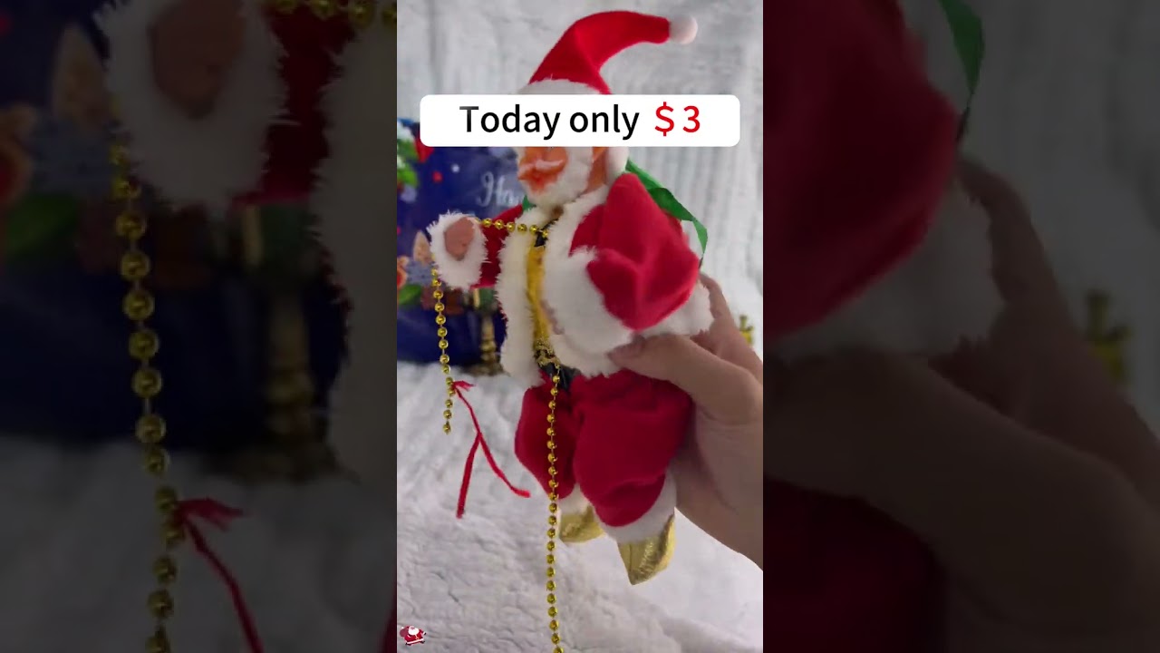 Santa's climbing adventure! 