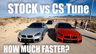 Race 2024 Bmw M2 Cs Tune Vs Stock M2 Vs M240I On E30