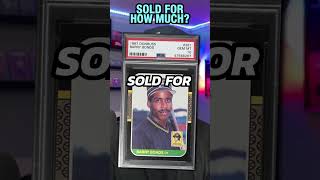 1987 Donruss Barry Bonds ROOKIE baseball card #361 graded PSA 10 Recently Sold for how much?!