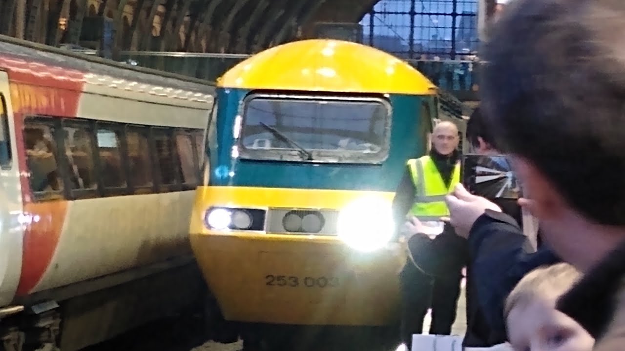 LNER HST Departs Kings Cross for the Last Time- Let's Go Round Again Railtour