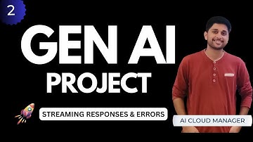 GEN AI PROJECT 2024 STREAMING RESPONSES & ERRORS USING STREAMLIT, COHERE & PYTHON