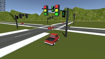 Ultimate traffic controller in unity3d