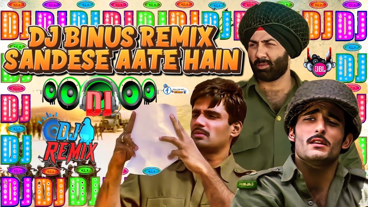 🪖 Sandese Aate Hain 😢🇮🇳 | DJ Binus Remix | Indian Army Desh Bhakti Song