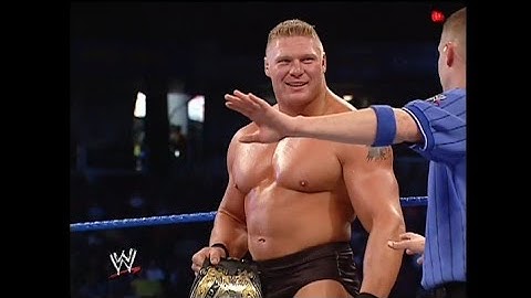 The Undertaker Vs Brock Lesnar & The Big Show - SmackDown 10/23/2003