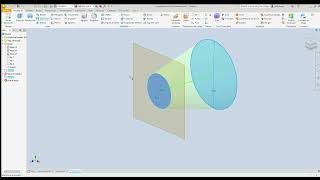 Como realizar un cono en Autodesk Inventor Professional screenshot 2