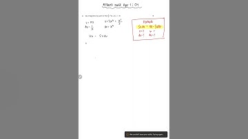 2023 Advanced Higher Maths: Paper 1 Q4