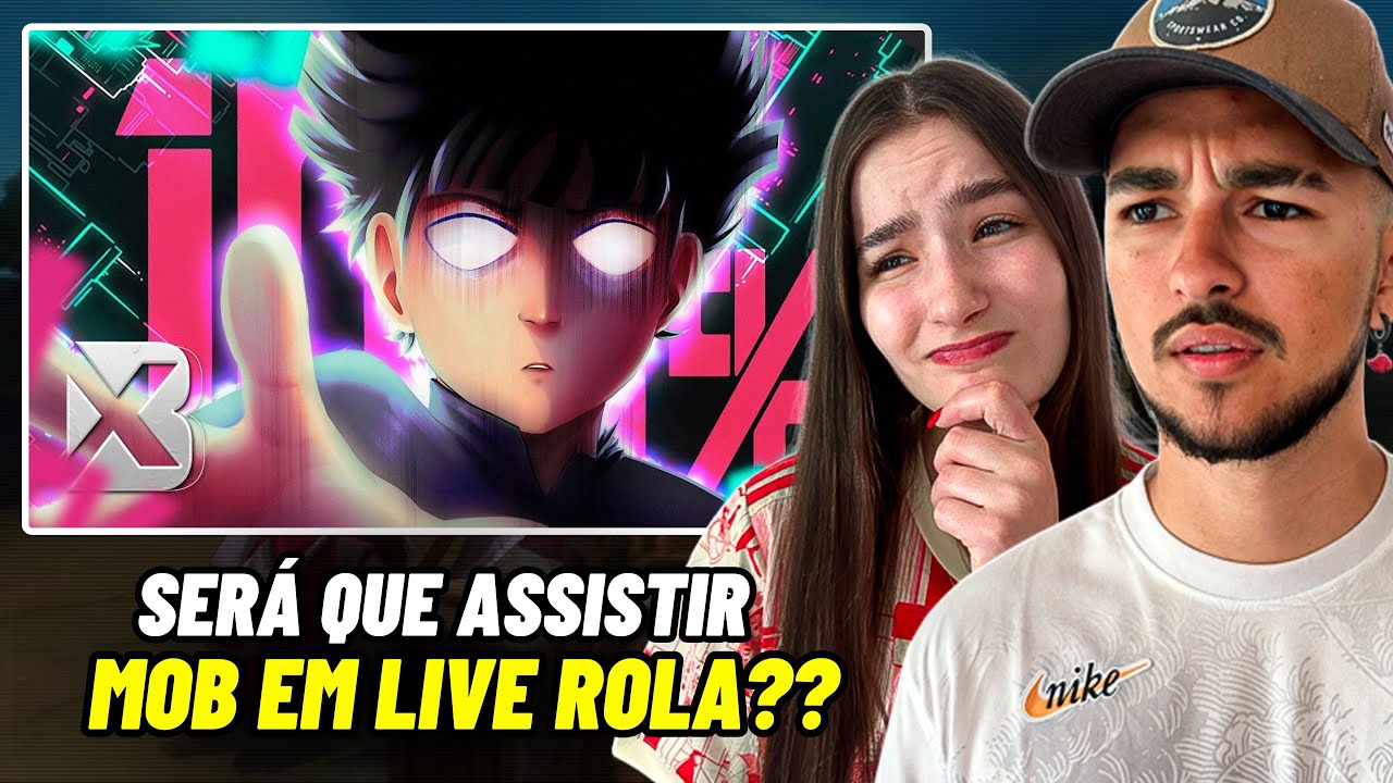 Apenas uma live | Blxck - 100% (Mob Psycho 100)
