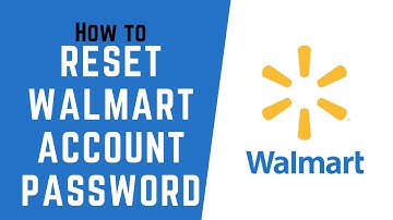 How to Reset Walmart Account Password