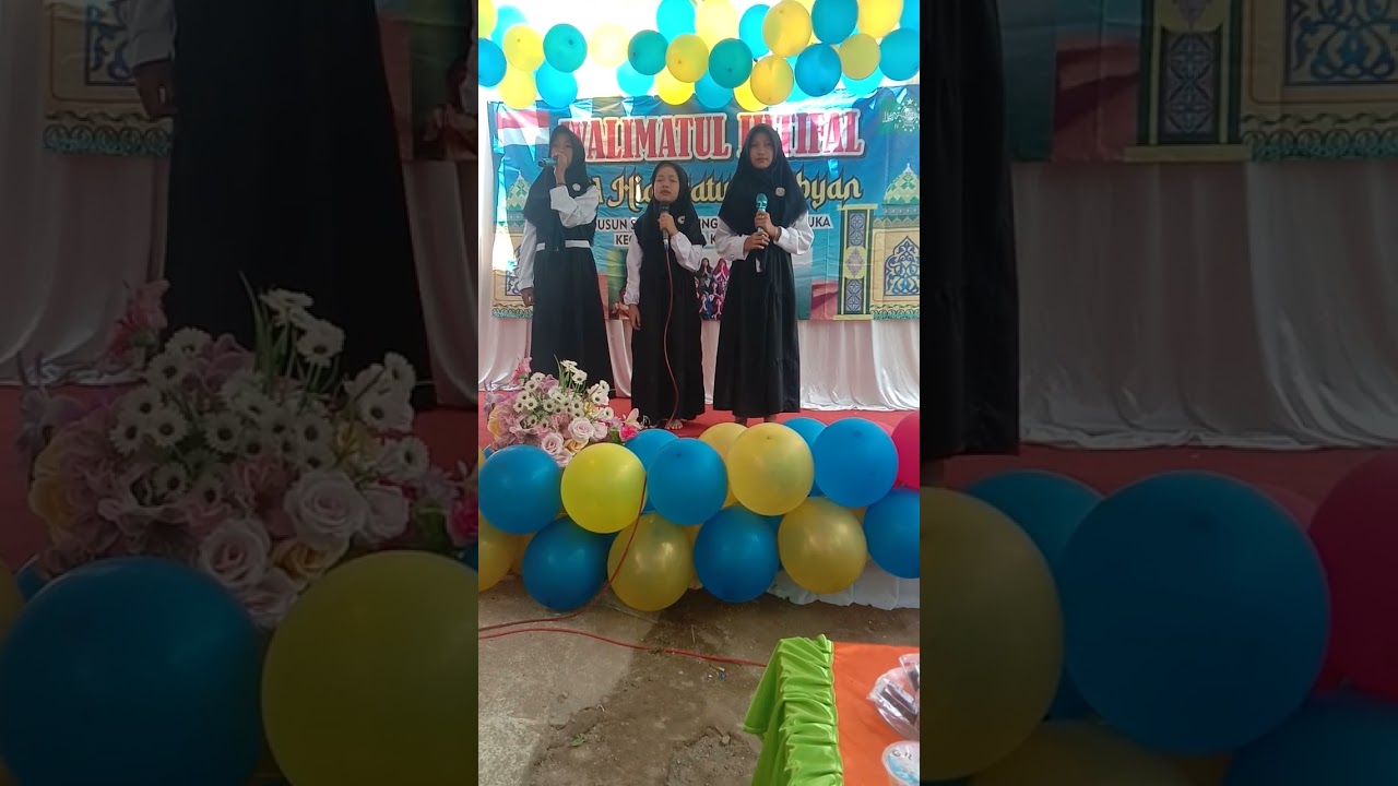 walimatul ikhtipal,ceramah santri putri tpa hidayatus shibyan sukses buat seluruh jamaah nangis