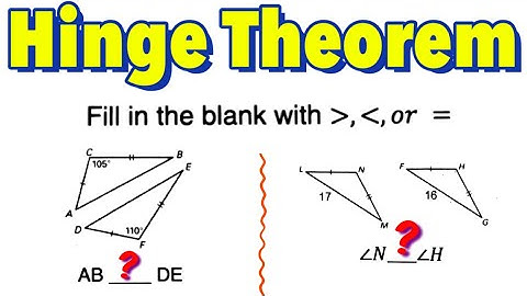 Hinge Theorem