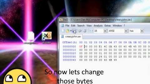 How To Hex Edit Save Files Tutorial Episode (1/2)