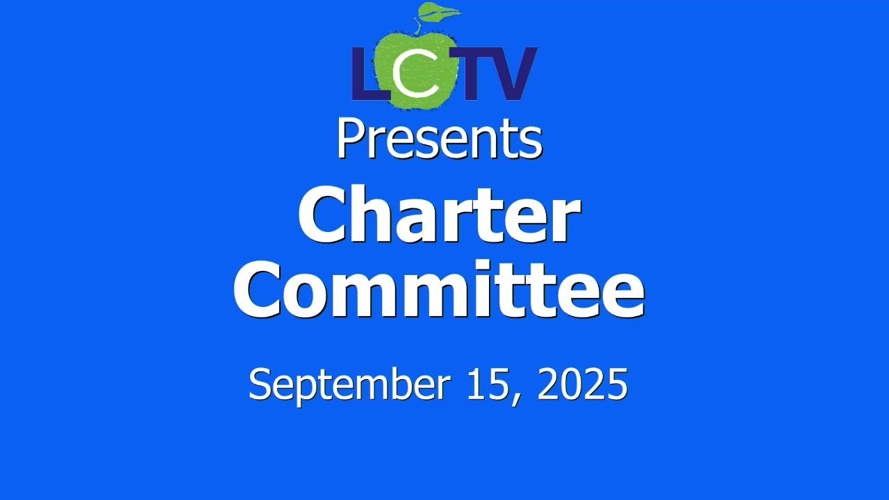 Charter Committee - September 15, 2025