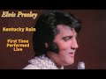 Elvis Presley - Kentucky Rain - 26 January 1970, Opening Show - First Time Performed Live