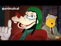 Joker but its goofy and winnie the pooh fan animation
