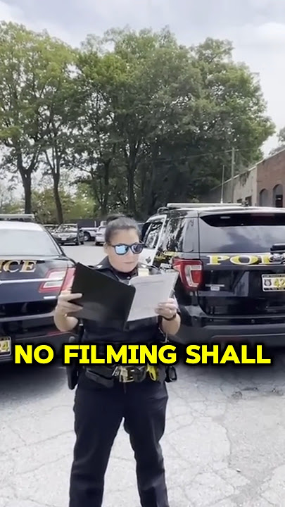You Need A Permit To Film In Public!