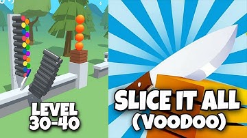 Slice It All (By Voodoo) Level 30-40 Android Gameplay HD #2