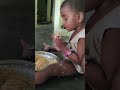 Little Foodie Eating Chicken 🍗❤️” |Natrinai's happy family #shorts #biriyani #familylove #viral