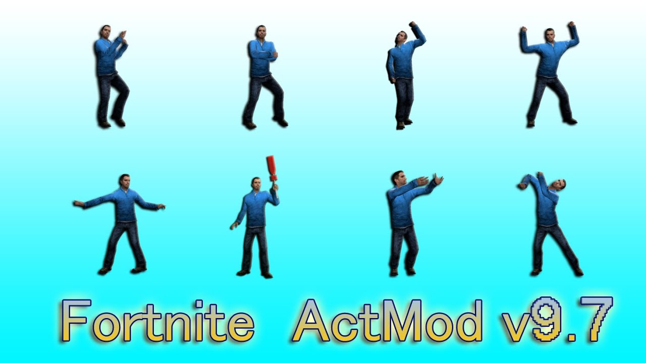 Gmod Emotes Fortnite_v9.7 [3/10] - YouTube