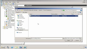 Configuration Manager 2007 R3 Power Management Report Copy Demo
