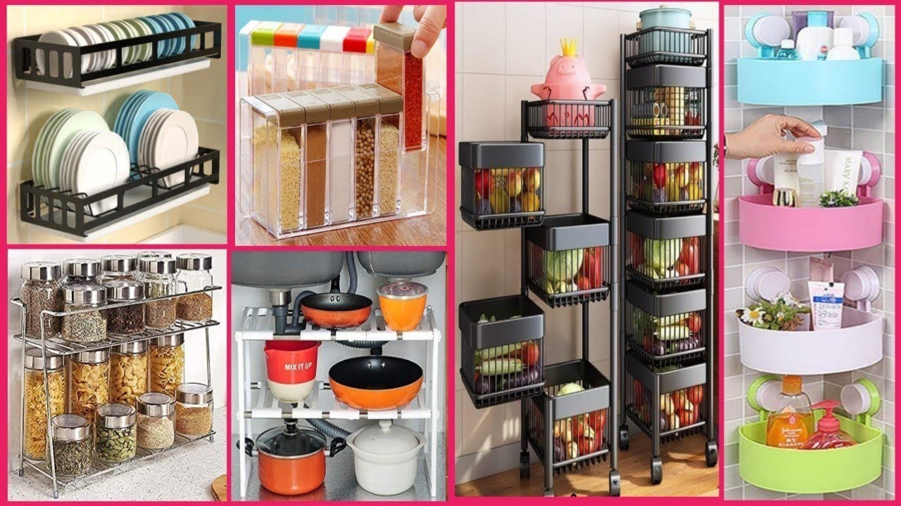 Useful Kitchen Products Home decor items Latest new Gadgets  Multifunctional Racks 