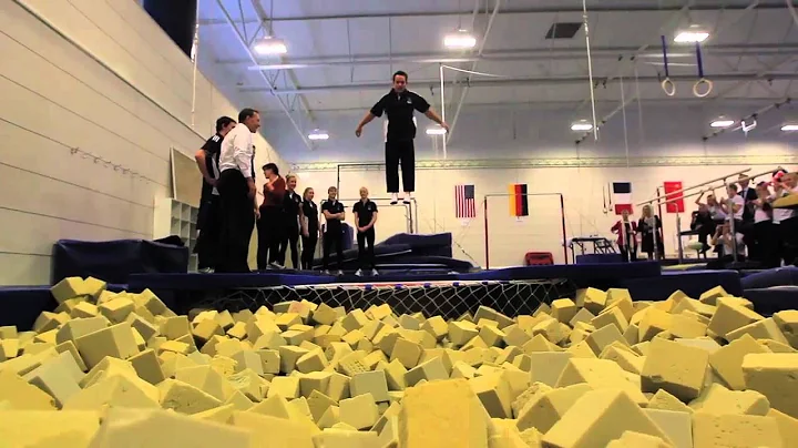 Joshua Jeffreys shows Tony Abbott how to flip