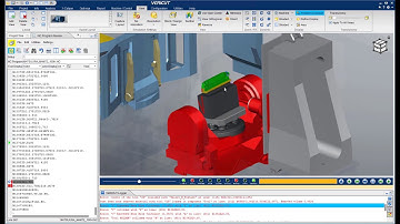 VERICUT CNC Simulation of a Matsuura MAM72 100H