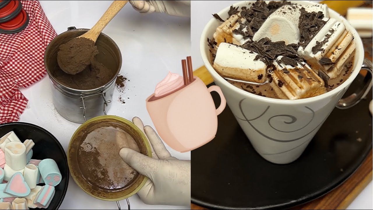 ترند الهوت شوكليت ازاى تعملى مسحوق الهوت شوكليت الأقتصادى زى بتاع الكافيهات