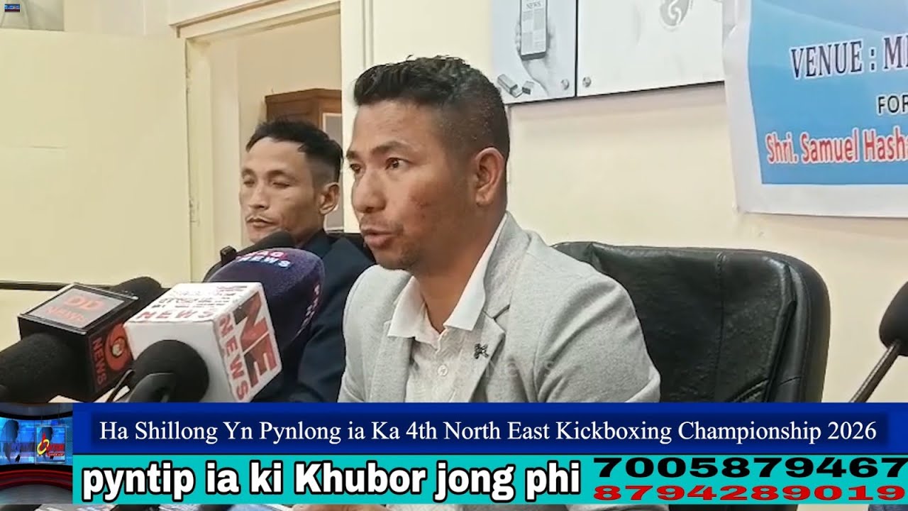 Ha Shillong Yn Pynlong ia ka 4th North East Kickboxing Championship 2026