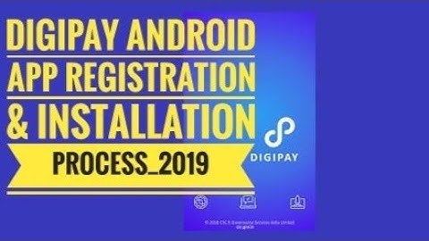 CSC DigiPay Android Installation With RD Service Full Registration Process In Hindi_2019