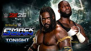 Oba Femi Vs Omos Wwe Smackdown The Ruler Vs The Nigerian Giant Wwe2k26  Match