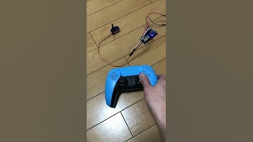 PS5 Controller Pad (DualSense) connected to ESP32 (PS5パッドをESP32に接続しました)