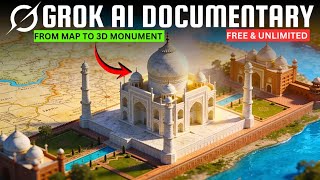 How I Made VIRAL Map-to-Monument AI Videos in 5 Mins (FREE & UNLIMITED)