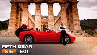 Ferrari California &amp; Shocking 7-Seater Crash Test! | Fifth Gear Season 15 Episode 1
