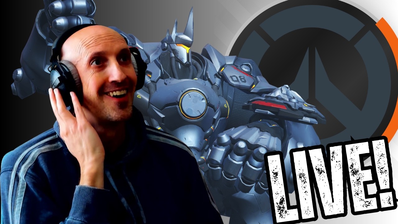 Old man tries to reach Platinum rank in Overwatch!