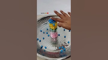 Colourful Buttons Drop. #shorts #satisfying #reverse #oddlysatisfying #asmr #drop #beads #button