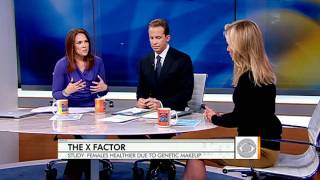 The Early Show - Study: Women healthier due to genetic advantage