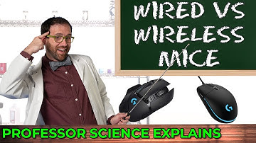 Wired vs Wireless Mice for PC Gaming (Science! With Professor Science)