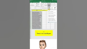 Как разделить текст одной ячейки на несколько ячеек/столбцов Excel ?