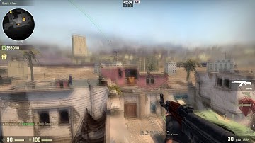 CS:GO Mirage Smoke Kitchen Window from Apps | CounterNoob.com