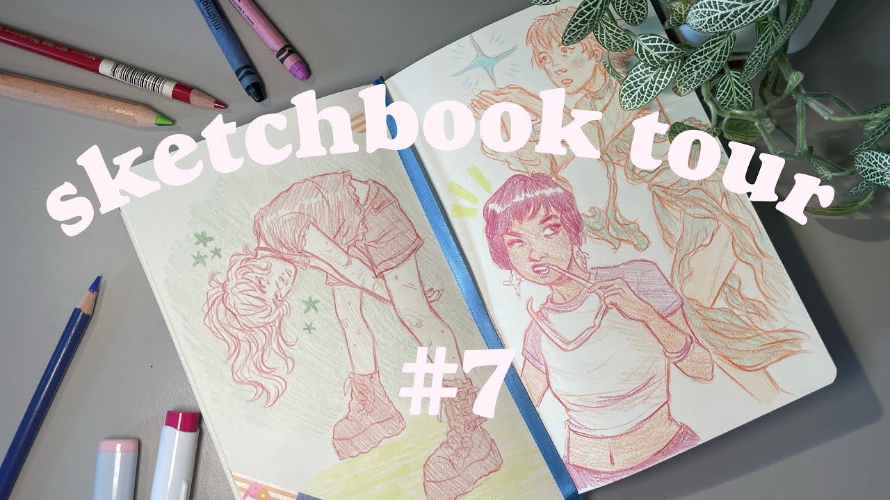 Экскурсия по альбомам эскизов — эскизы 2025 года