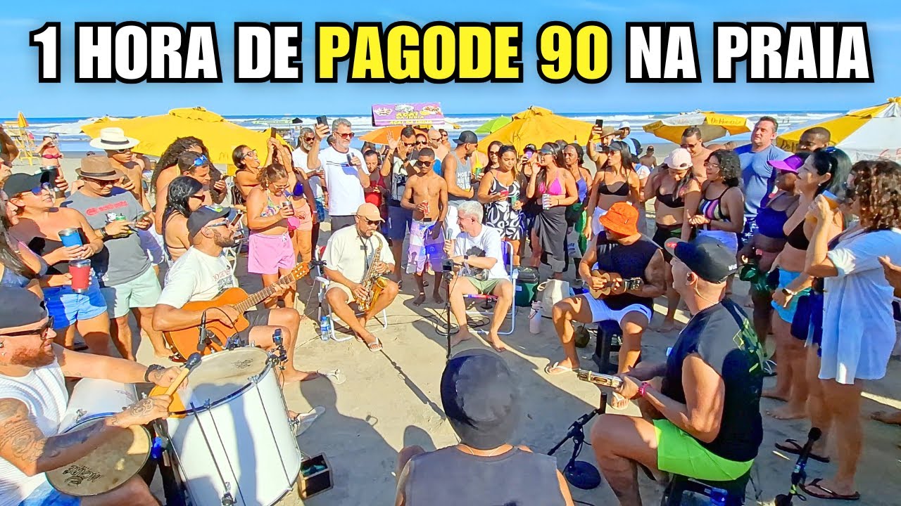 🔥 1 Hora de PAGODE 90 na Praia - PAGODE DO LELECO