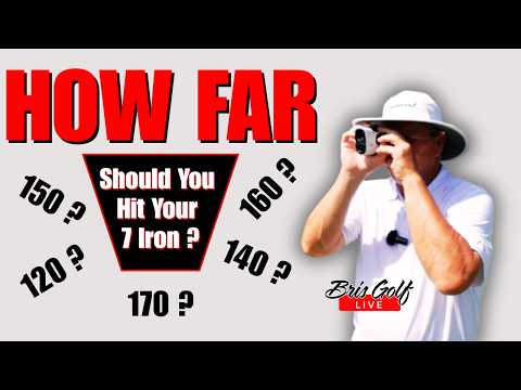 Golf: How Far Should You Hit Your 7 Iron | I Use Data To Answer