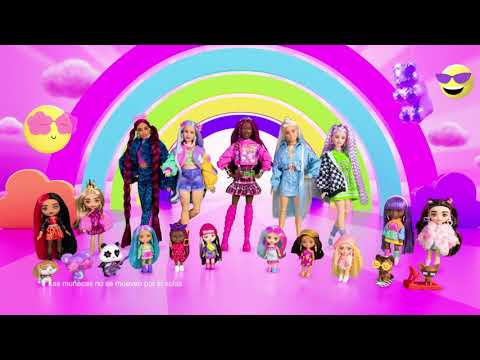 ¡Expresa tu estilo EXTRAordinario con Barbie EXTRA! 👠🧡🌈 | Mattel Latinoamérica