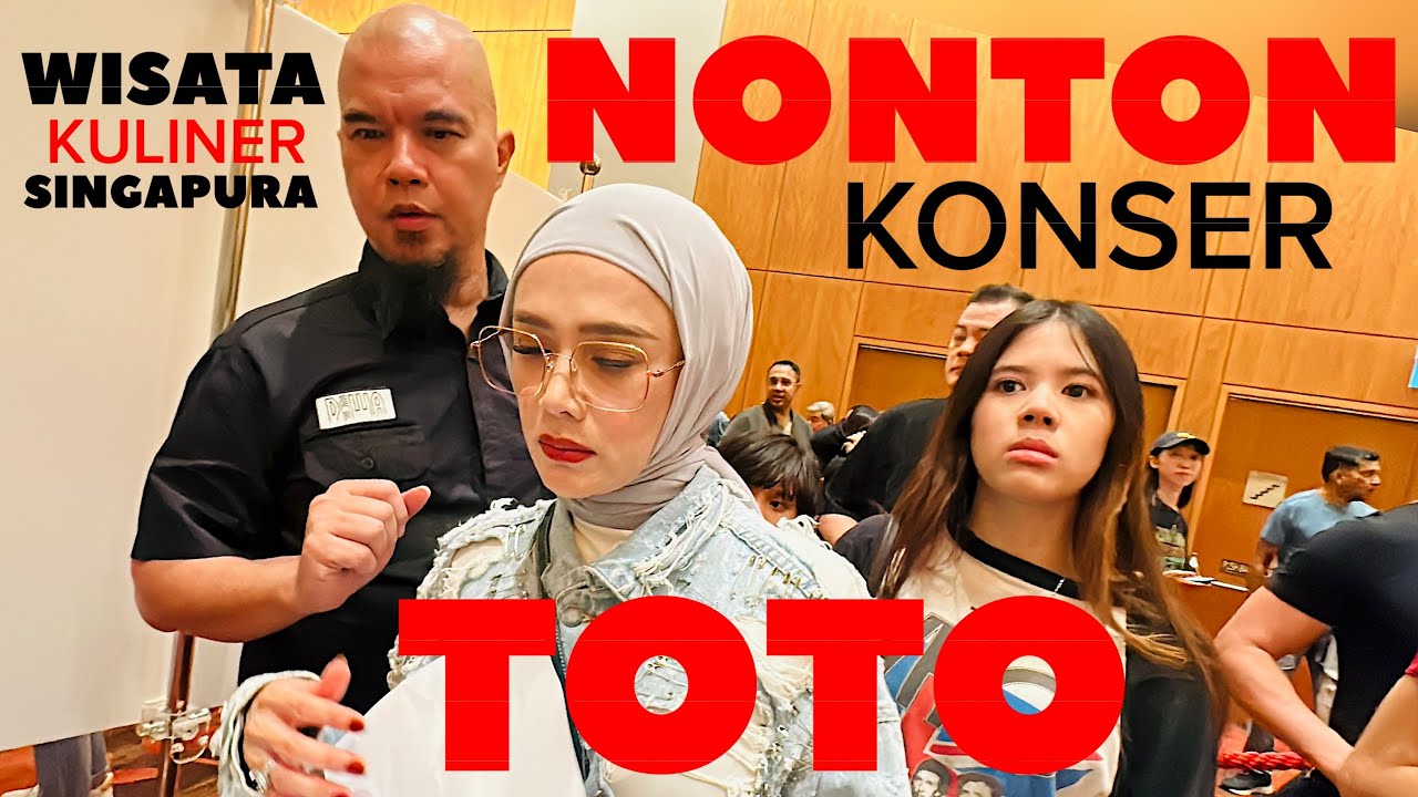 AHMAD DHANI AJAK KELUARGA DAN KARYAWAN NONTON KONSER TOTO & WISATA KULINER  DI SINGAPURA