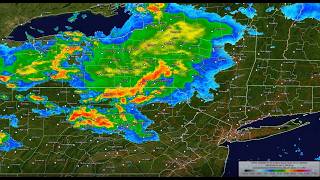 National Weather Service radar loop from August 31 to September 3, 2026