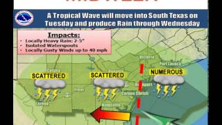 September 14, 2014 National Weather Service South Texas Weather Briefing.