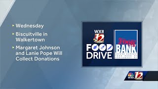 WXII 12 News holiday food drive benefiting Second Harvest begins Wednesday