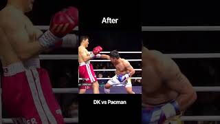 Before &amp; After | Against Manny Pacquiao #shorts