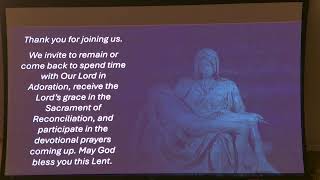 March 13th - 24 Hours with the Lord