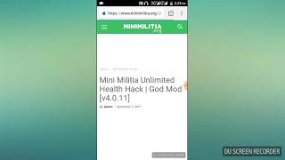 how to hack mini militia with apk editor